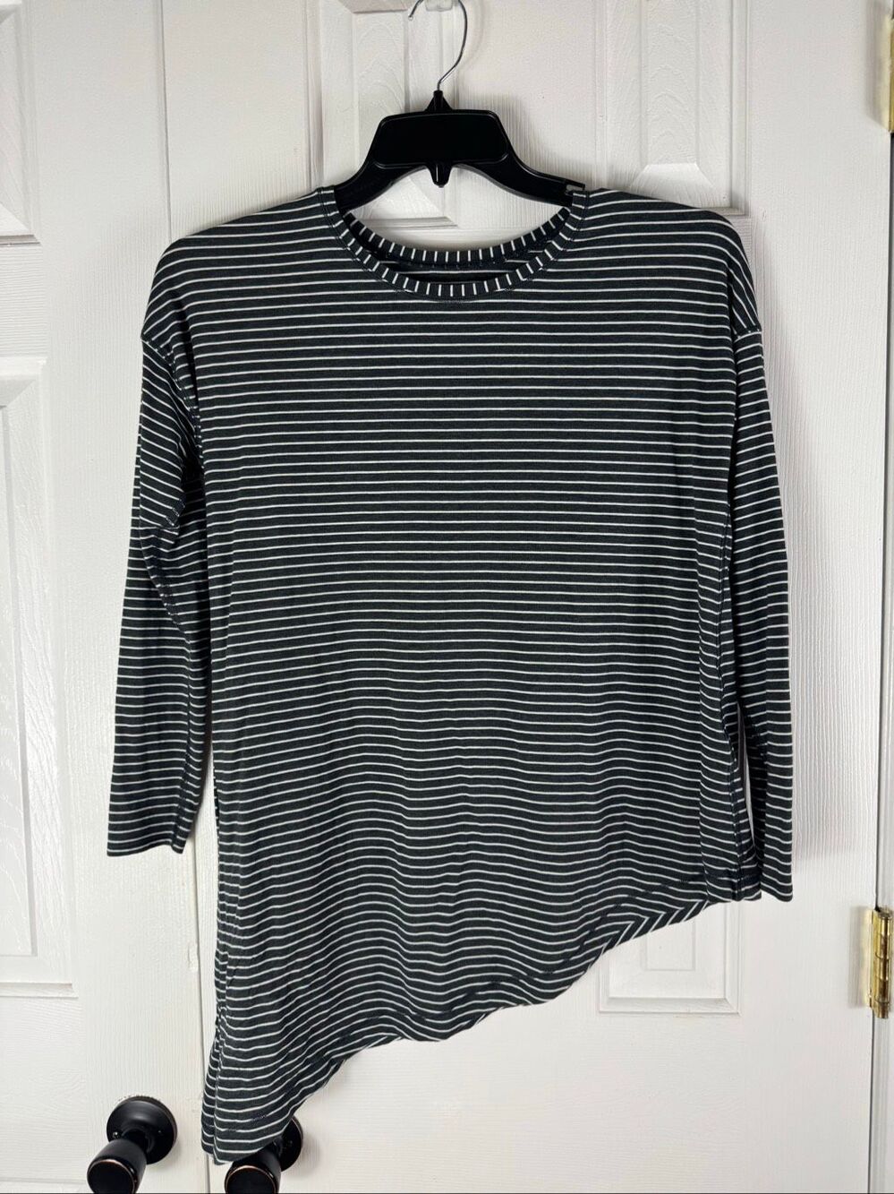 Lululemon Womens Striped Blouse Size 10